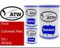 Preview: Ford, Colorado Red, D3 / M7042: 500ml Lackdose + 500ml Klarlack + 250ml Härter - Set, von ATW Autoteile West.